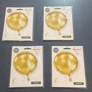 Brava Gold Balloon Party Decor